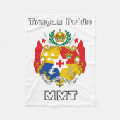 Tongan Pride Baby Blanket Fleece Deken (Voorkant)
