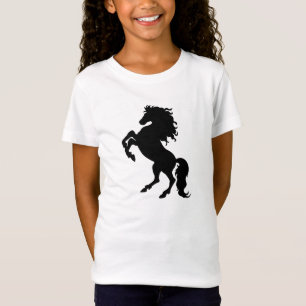 Tongarije op de zwarte Paardenbank T-shirt