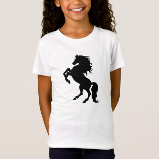 Tongarije op de zwarte Paardenbank T-shirt