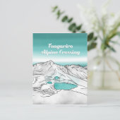 Tongariro Alpine Crossing Nieuw-Zeeland Briefkaart (Staand voorkant)