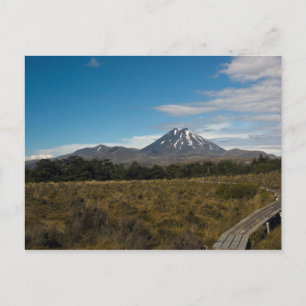 Tongariro en Ngauruhoe-Briefkaart voor montage Briefkaart