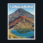 Tongariro Nationaal Park Nieuw-Zeeland Reizen Briefkaart<br><div class="desc">Tongariro National Park, gelegen op het centrale Noordereiland van Nieuw-Zeeland, is het oudste nationale park van het land en staat op de werelderfgoedlijst van UNESCO. Het staat bekend om zijn dramatische vulkanische landschappen, rijke Maori culturele betekenis en wandelpaden van wereldklasse. Het park herbergt drie actieve vulkanen - Mount Tongariro, Mount...</div>