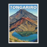 Tongariro Nationaal Park Nieuw-Zeeland Reizen Briefkaart<br><div class="desc">Tongariro National Park, gelegen op het centrale Noordereiland van Nieuw-Zeeland, is het oudste nationale park van het land en staat op de werelderfgoedlijst van UNESCO. Het staat bekend om zijn dramatische vulkanische landschappen, rijke Maori culturele betekenis en wandelpaden van wereldklasse. Het park herbergt drie actieve vulkanen - Mount Tongariro, Mount...</div>