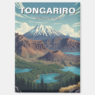 Tongariro Nationaal Park Nieuw-Zeeland Reizen Magneet