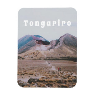 Tongariro Nationaal Park, Nieuw-Zeeland Souvenir Magneet