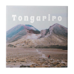 Tongariro Nationaal Park, Nieuw-Zeeland Souvenir Tegeltje
