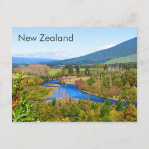 Tongariro River, Nieuw-Zeeland Briefkaart