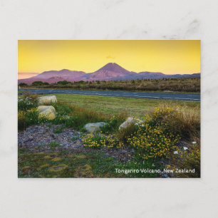 Tongariro Vocano, Nieuw-Zeeland Briefkaart