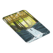 Tongass National Forest reisposter Magneet (Rechterzijde)