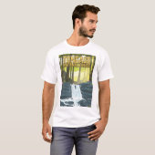 Tongass National Forest reisposter T-shirt (Voorkant volledig)