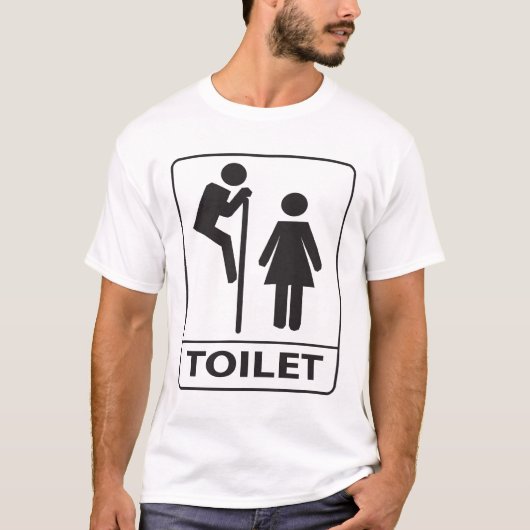 Tongbord voor Humor T-shirt (Voorkant)