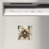 tongen, lange haren, portret magneet (Insitu (Vaatwasser))