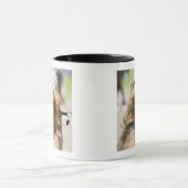 tongen, lange haren, portret mok (Midden)