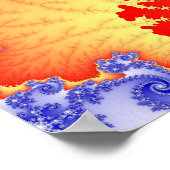 Tonggen van Poster tegen brand (Hoek)