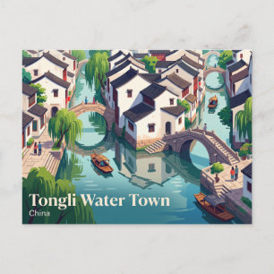 Tongli Water Town China Briefkaart