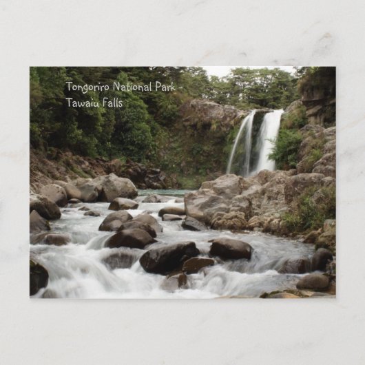 Tongoriro Park Briefkaart (Voorkant)