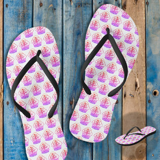 Tongs Caraïben CHEMIS-TREE strand zwarte witte boo Teenslippers