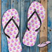 Tongs Caraïbes CHEMIS-TREE strand witte zwarte boo Teenslippers