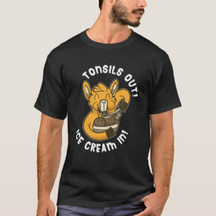 Tongschuimer in Llama die ijskap eet T-shirt