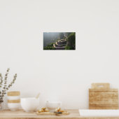 Tongtian Highway Zhangjiajie China Poster (Keuken)