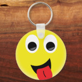 Tongue glimlach sleutelhanger (Voorkant)