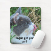 Tongue heeft je kat? Hank Font Muismat (Met muis)