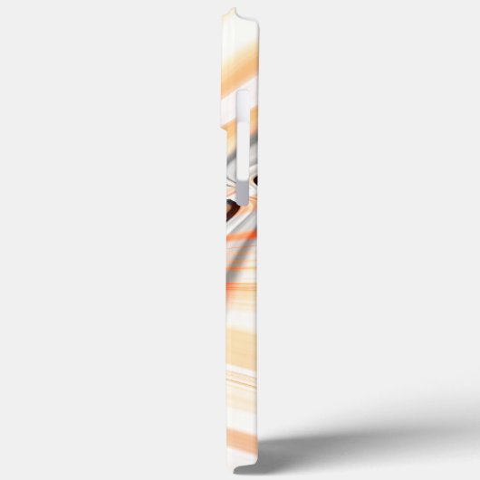 'Tongue' in een gladde kleurstructuur met een krom Case-Mate iPhone Case (Achterkant / Links)