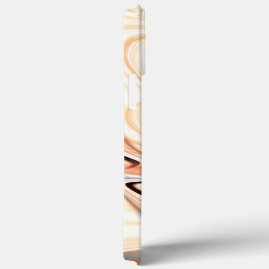 'Tongue' in een gladde kleurstructuur met een krom Case-Mate iPhone Case (Achterkant / Rechts)