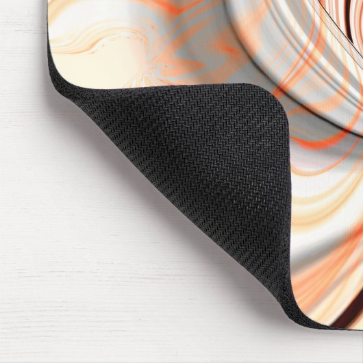 'Tongue' in een gladde kleurstructuur met een krom Muismat (Hoek)