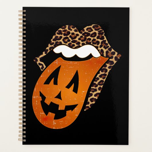 Tongue Mouth Halloween Planner (Voorkant)