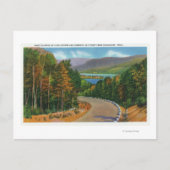 Tongue Mt Trail Uitzicht Sabbat Day Point en Briefkaart (Voorkant)