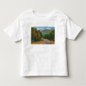Tongue Mt Trail Uitzicht Sabbat Day Point en Kinder Shirts (Voorkant)