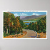 Tongue Mt Trail Uitzicht Sabbat Day Point en Poster (Voorkant)