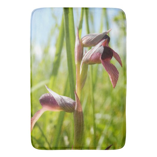 Tongue Orchid Bath Mat (Voorkant Verticaal)