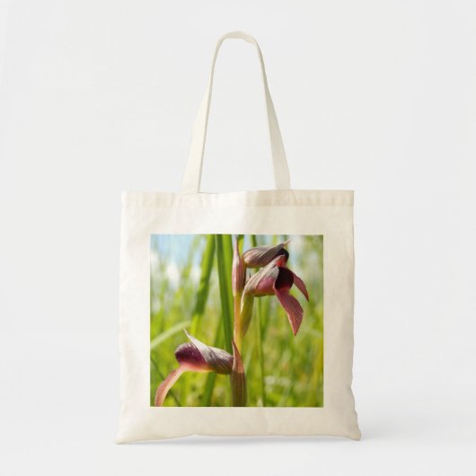 Tongue Orchid Canvas tas (Voorkant)