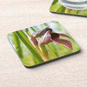Tongue Orchid Hard Plastic Onderzetters (Linkerzijde)