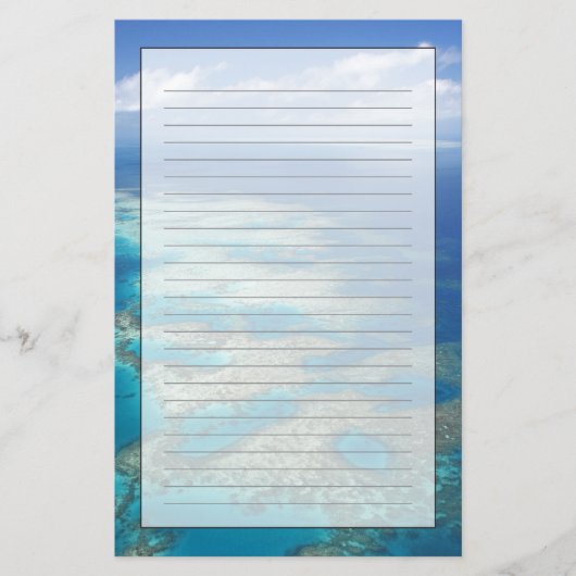 Tongue Reef, Great Barrier Reef Marine Park, Briefpapier (Voorkant)