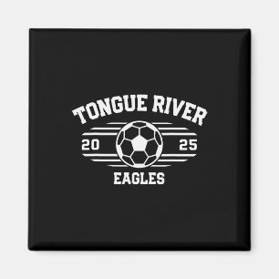 Tongue River Eagles Voetbal Byll 2025 Magneet