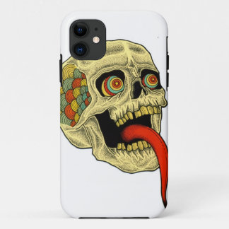 tongue skull iPhone 11 hoesje