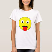 Tongue smiley t-shirt (Voorkant)