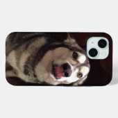 Tongue Teasing Alaskan Malamute Photogram Case-Mate iPhone Case (Achterkant (horizontaal))