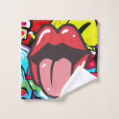 Tongue Twister Bad Handdoek (Wasdoekje)