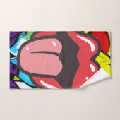 Tongue Twister Bad Handdoek (Handdoek)