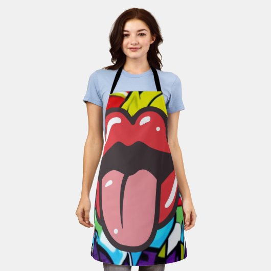 Tongue Twister Schort (Gedragen)