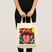 Tongue Twister Tote Bag (Voorkant (product))