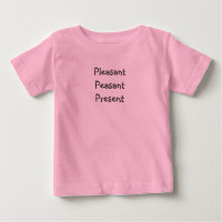 Tongue Twister T's-Is er een aangename Baby T-Shir