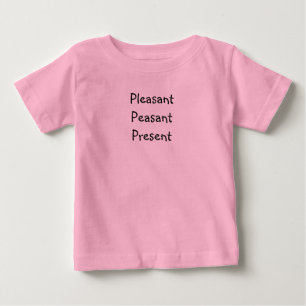 Tongue Twister T's-Is er een aangename Baby T-Shir