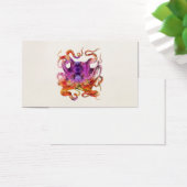  tonie octopus Psychedelic regenboog Visitekaartje (Bureau)