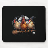 Tonight We Fly, Chicken Witch, Funny Halloween Chi Muismat (Voorkant)