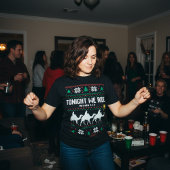 Tonight We Ride 3 Kings Ugly Sweater Christmas T-shirt